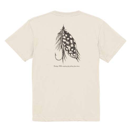 【Tシャツ】Vintage 1800s angling fly fishing 5.6oz Cotton:100%