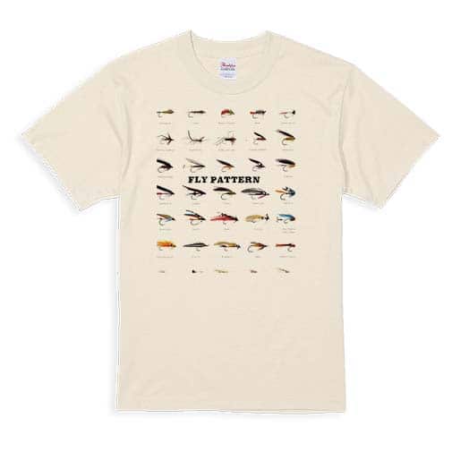 【Tシャツ】フライパターン 5.6oz Cotton:100%