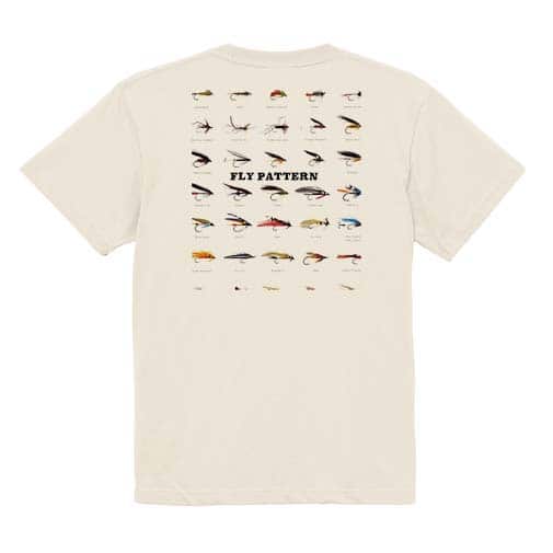 【Tシャツ】フライパターン 5.6oz Cotton:100%