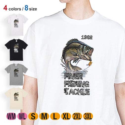 【Tシャツ】ファイナリー・フィッシング・タックル 5.6oz Cotton:100%