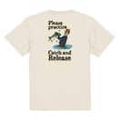 【Tシャツ】キャッチアンドリリースを教えて? 5.6oz Cotton:100%