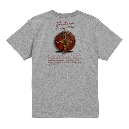 【Tシャツ】ビンテージフライリール 5.6oz Cotton:100%