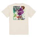【Tシャツ】アオリイカ　ペンキペイント 5.6oz Cotton:100%