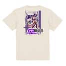 【Tシャツ】Gone Bass Fishing ローライダーポスター風　パープル 5.6oz Cotton:100%