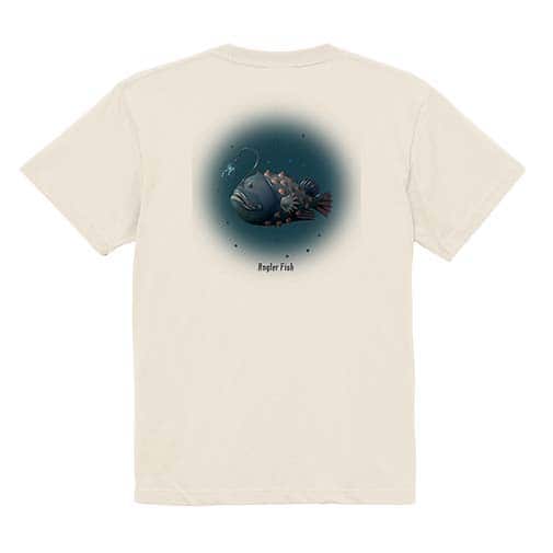 【Tシャツ】アンコウ　anglerfish 5.6oz Cotton:100%