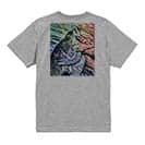 【Tシャツ】ブラックバス　ハンドランディング　カラフル 5.6oz Cotton:100%