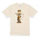 【Tシャツ】釣りボーイ　イラスト 5.6oz Cotton:100%