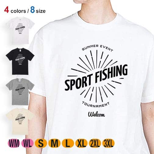 【Tシャツ】トーナメントエンブレム 5.6oz Cotton:100%