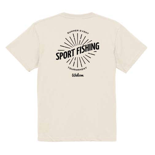 【Tシャツ】トーナメントエンブレム 5.6oz Cotton:100%