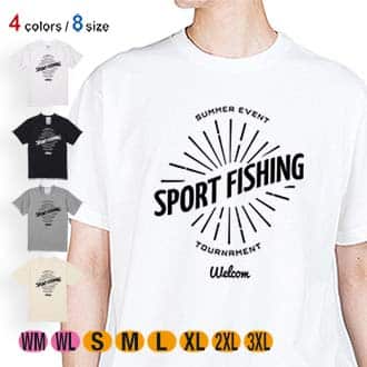 【Tシャツ】トーナメントエンブレム 5.6oz Cotton:100%