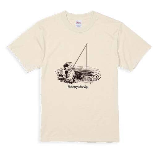【Tシャツ】あの日の釣り 5.6oz Cotton:100%