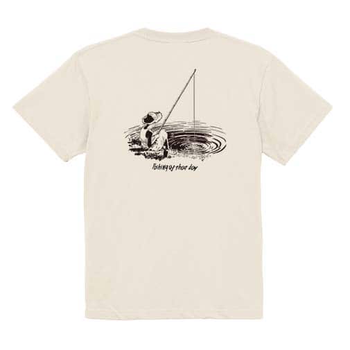 【Tシャツ】あの日の釣り 5.6oz Cotton:100%