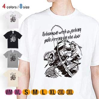 【Tシャツ】ランディングの瞬間! 5.6oz Cotton:100%