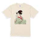 【Tシャツ】浮世絵　美人絵　その5 5.6oz Cotton:100%
