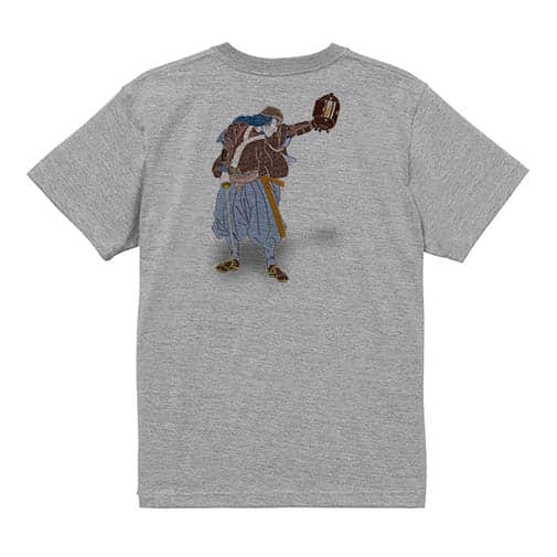 【Tシャツ】浮世絵　武者絵 5.6oz Cotton:100%