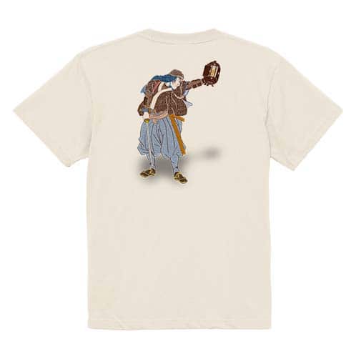 【Tシャツ】浮世絵　武者絵 5.6oz Cotton:100%