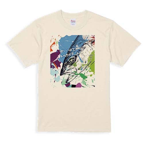 【Tシャツ】ヒラマサ　ペンキペイント 5.6oz Cotton:100%