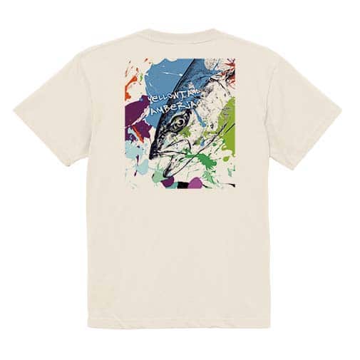 【Tシャツ】ヒラマサ　ペンキペイント 5.6oz Cotton:100%