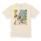 【Tシャツ】メバル　ペンキペイント 5.6oz Cotton:100%
