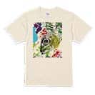 【Tシャツ】マアジ　ペンキペイント 5.6oz Cotton:100%