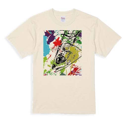 【Tシャツ】マサバ　ペンキペイント 5.6oz Cotton:100%