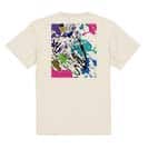 【Tシャツ】ニジマス(スチールヘッド)　ペンキペイント 5.6oz Cotton:100%