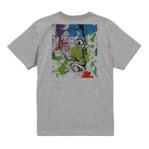 【Tシャツ】コイ　ペンキペイント 5.6oz Cotton:100%