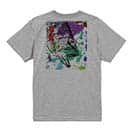 【Tシャツ】ブラックバス2　ペンキペイント 5.6oz Cotton:100%