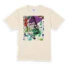 【Tシャツ】ブラックバス2　ペンキペイント 5.6oz Cotton:100%