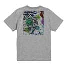 【Tシャツ】カワハギ　ペンキペイント 5.6oz Cotton:100%