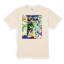 【Tシャツ】ヘラブナ　ペンキペイント 5.6oz Cotton:100%