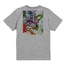 【Tシャツ】カサゴ　ペンキペイント 5.6oz Cotton:100%