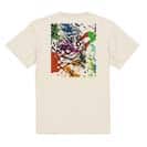 【Tシャツ】カサゴ　ペンキペイント 5.6oz Cotton:100%