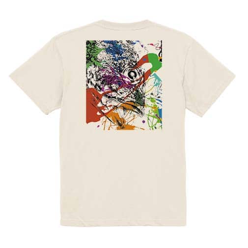 【Tシャツ】カサゴ　ペンキペイント 5.6oz Cotton:100%