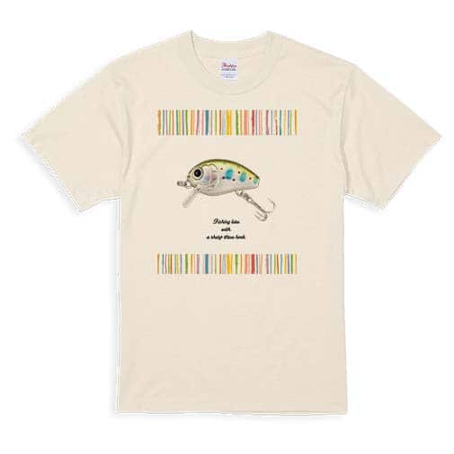【Tシャツ】おしゃれなミニルアー 5.6oz Cotton:100%