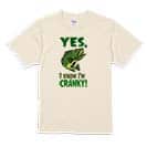 【Tシャツ】クランキー・バス　落書き風 5.6oz Cotton:100%