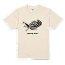 【Tシャツ】デジタル　フィッシュ 5.6oz Cotton:100%