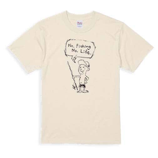 【Tシャツ】【釣りざんまい】釣りのない人生なんて考えられないとつぶやくアングラー 5.6oz Cotton:100%