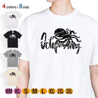 【Tシャツ】【釣りざんまい】オクトパッシングゲーム 5.6oz Cotton:100%