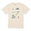 【Tシャツ】【釣りざんまい】のんびりと釣りを楽しむ 5.6oz Cotton:100%