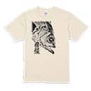 【Tシャツ】メバル　墨絵風 5.6oz Cotton:100%