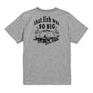 【Tシャツ】大きな魚を釣りました。 5.6oz Cotton:100%