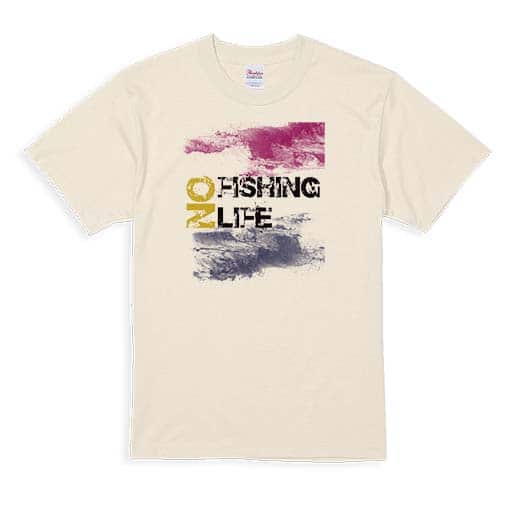 【Tシャツ】No Fishing No Life クラシック 5.6oz Cotton:100%