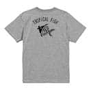 【Tシャツ】【釣りざんまい】トロピカルフィッシュ 5.6oz Cotton:100%