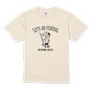 【Tシャツ】【釣りざんまい】レッツゴーフィッシング アングラー 5.6oz Cotton:100%