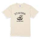 【Tシャツ】【釣りざんまい】レッツゴーフィッシング ボートアングラー 5.6oz Cotton:100%
