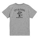 【Tシャツ】【釣りざんまい】レッツゴーフィッシング 釣り好き少年 5.6oz Cotton:100%