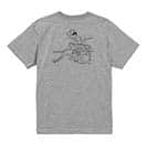 【Tシャツ】【釣りざんまい】ヒトリアングラー 5.6oz Cotton:100%