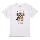 【Tシャツ】スコティシュだってNo Music No Life 5.6oz Cotton:100%