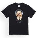 【Tシャツ】トイプードルだってNo Music No Life 5.6oz Cotton:100%
